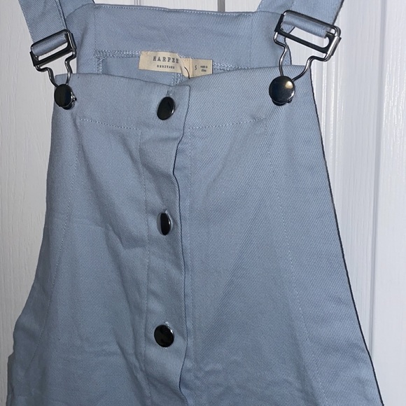 Light blue overall button down - Picture 2 of 4